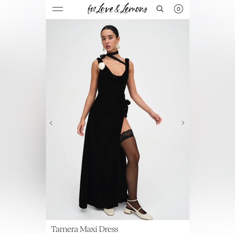 *NEVER WORN* For Love and Lemons Tamera Maxi Dress
